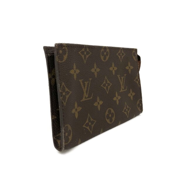 Louis Vuitton Monogram Cosmetics Pouch (Bucket PM) Purse Brown lux115-101225 - Picture 3 of 8